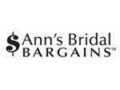 Anns Bridal Bargains Promo Codes October 2022