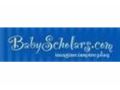 Baby Scholars Promo Codes April 2024