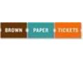 Brown Paper Tickets Promo Codes June 2023