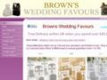 Brownsweddingfavours UK 20% Off Promo Codes May 2024