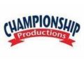 Championship Productions Promo Codes October 2022
