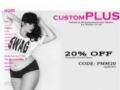 Custom-plus 20% Off Promo Codes May 2024