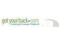 GotYourBack 10$ Off Promo Codes May 2024