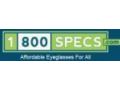 1800 Specs 25% Off Promo Codes May 2024