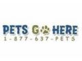Pets Go Here Promo Codes January 2022