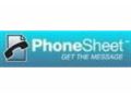 Phonesheet Promo Codes October 2023