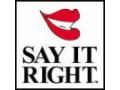 Say It Right 20% Off Promo Codes April 2024