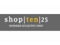 Shop Ten 25 Promo Codes August 2022