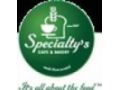 Specialty's Bakery And Cafe Promo Codes April 2024