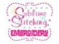 Sublime Stitching 15% Off Promo Codes May 2024